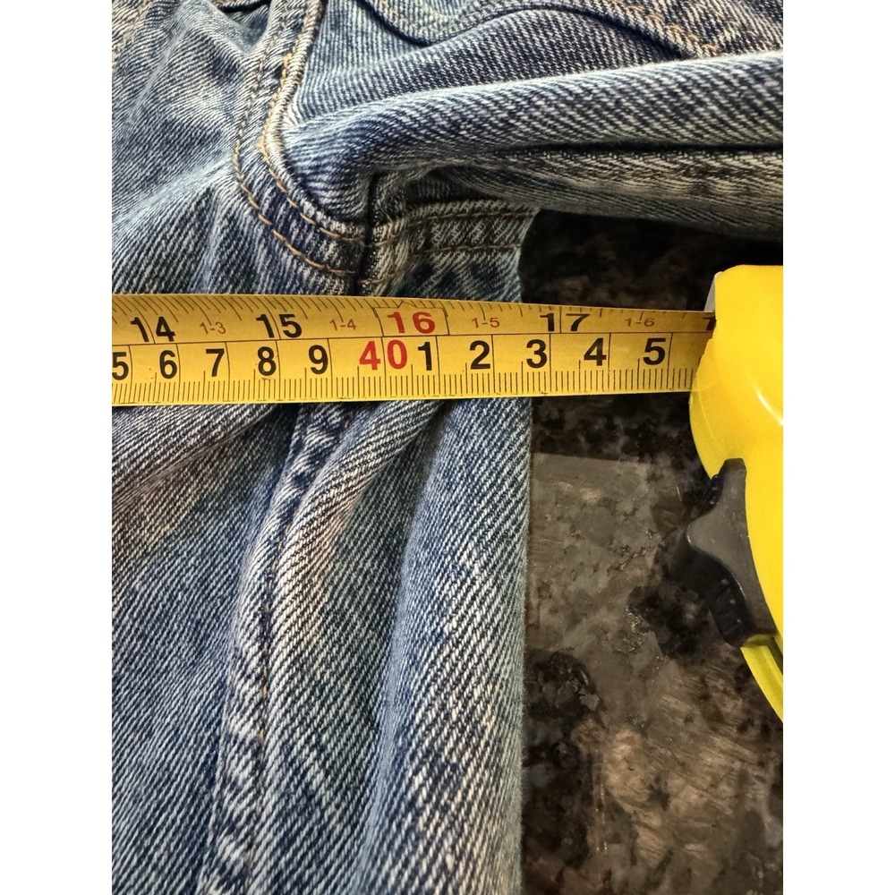 GOLDEN BEE DENIM JACKET. Pre Loved Size Small Denim. - Picture 9 of 12